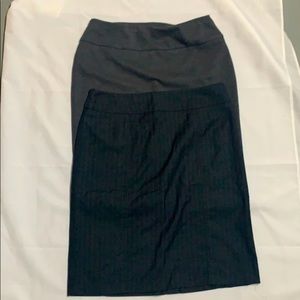 Set of pencil skirts